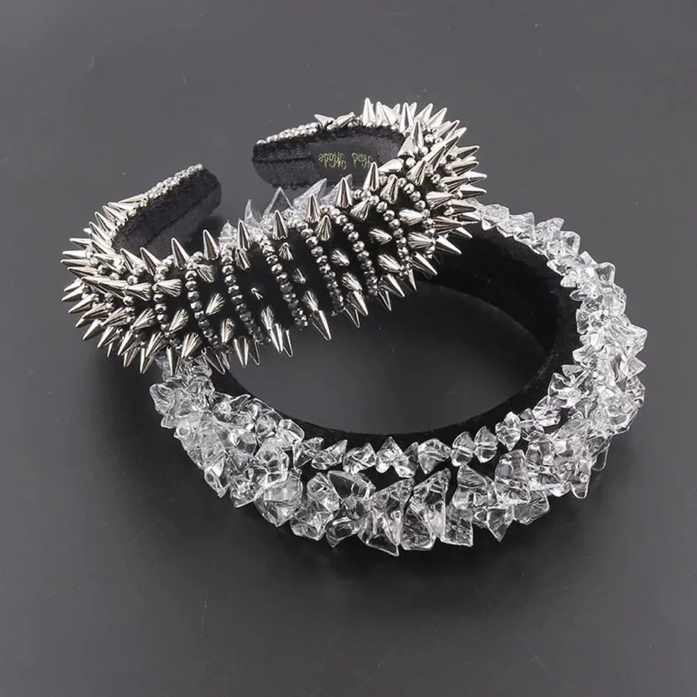 Spikes / Crystal Headband